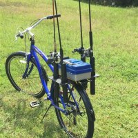 Diy Rod Holder For Bike Rack